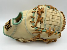 2026 ZETT TOP PRO Model 12" First Base Baseball Glove Cream Woven RHT Limited