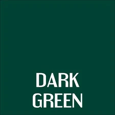 12" x 10' (ft) Dark Green - Outdoor, Permanent Adhesive Vinyl for Signs, Decals
