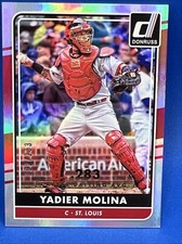 2016 Donruss Baseball Yadier Molina Career Stat Line /283  St. Louis Cardinals