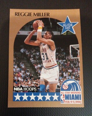 1990-91 NBA Hoops - All-Star Game #7 Reggie Miller