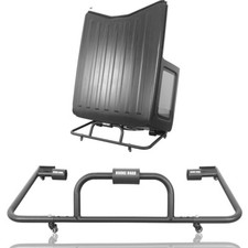 Hardtop Storage Rack Wheel Slid Cart Carrier Fit Jeep Wrangler 87-26 Yj Tj Jk Jl