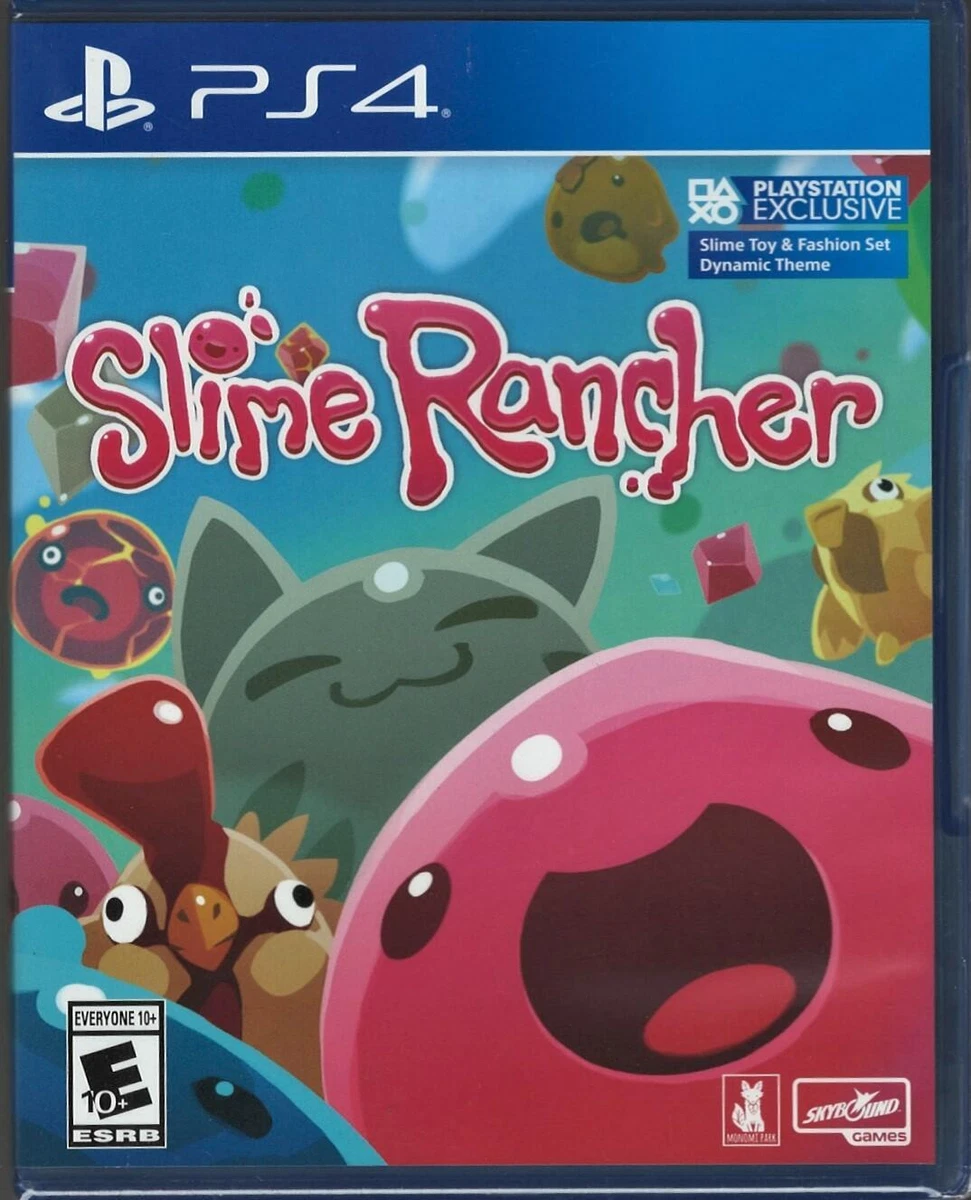 Slime Rancher PS4 Brand New Factory Sealed US Version