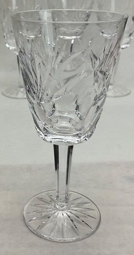 Set of Four Waterford Ashling White Wine Glasses EXCELLENT 5.5" More Available - Picture 3 of 4