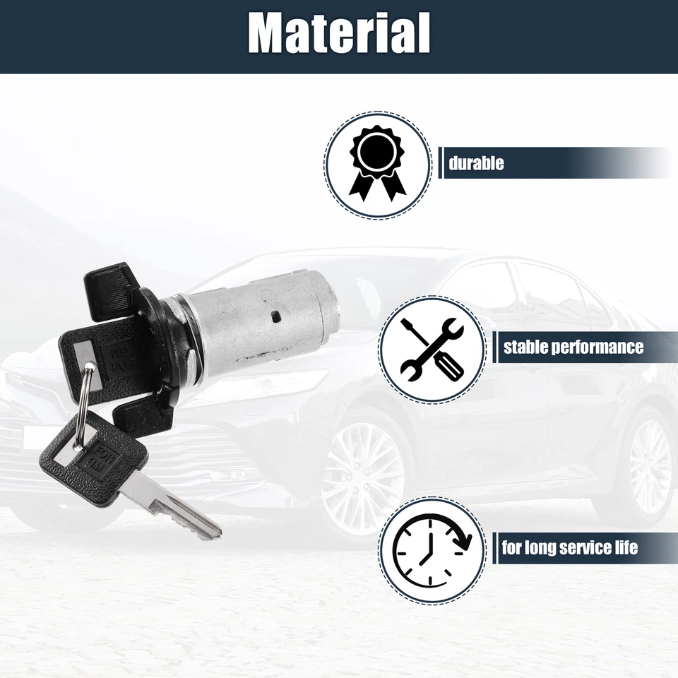 Interruptor de encendido cilindro de bloqueo con llave 8120081 LP-112 para Jeep Cherokee CJ5 Foto 4 de 4