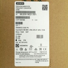 6SL3210-1KE21-7UF1 NEW SIEMENS SINAMICS G120C...