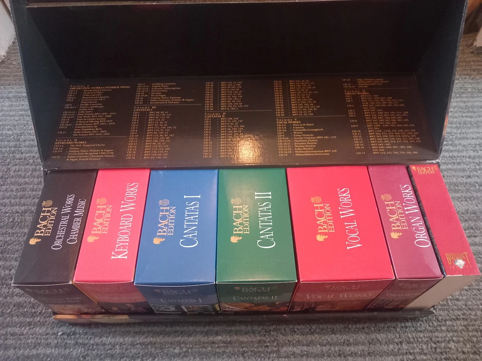 Bach Edition: Complete Works 160 CD Boxed Set 2000 - Image 2 of 4