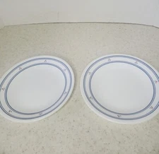 2 Corelle Country Hearts Bread & Butter Plates 6.5" GUC