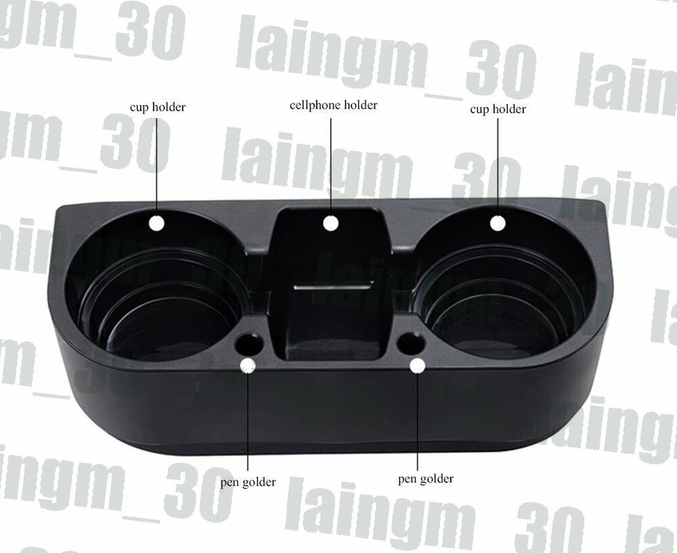 Seat Seam Wedge Car Drink Cup Holder Travel Drink Mount Stand Storage For Benz Foto 4 de 4
