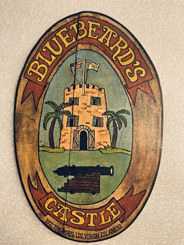 US Virgin Islands Blue Beards Castle Decal Sticker St Thomas USVI Big 6”