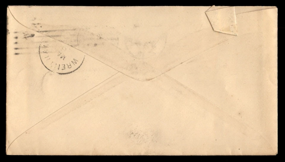 US 1889Boston MA Willimantic LInen Co Six Cord Spool cotton Advertising Cover - Image 2 of 2