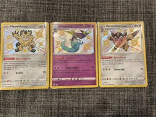 Lotto 3 Baby Shiny Destino Splendente , Meowth  ~ Dragapult ~ Perrserker  ~ Mint