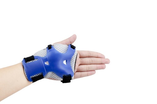 Juego de 6 almohadillas protectoras para bicicleta para niños también para uso en scooter/patineta azul - Imagen 3 de 6