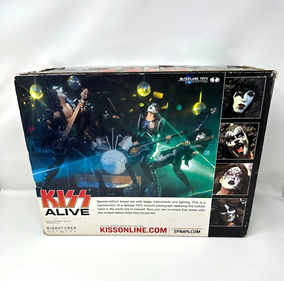 KISS ALIVE Deluxe Box Set Super Stage Figures McFarlane KISS ALIVE Deluxe Box Set Super Stage Figures McFarlane