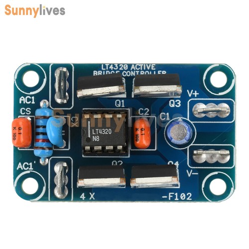 AC 7-40V Ideal Diode Rectifier Bridge Module LT4320 Class A power Amplifier - Picture 5 of 11