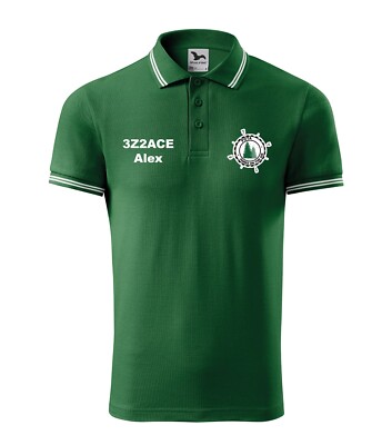 POTA Parks On The Air Offizielle Merchandise Polo Urban stickerei