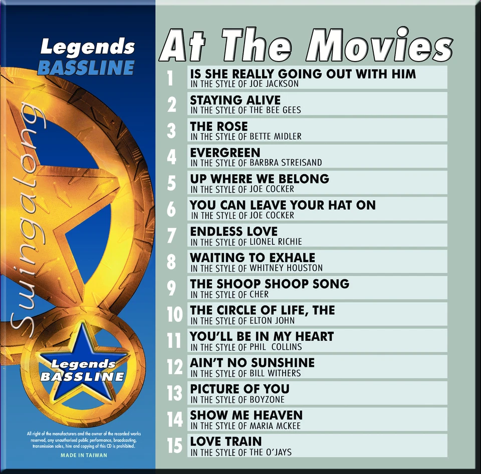 LEGENDS BASSLINE KARAOKE V#3 12 CDG SET over 180 SONGS No repeats READ Listing - Image 2 of 4