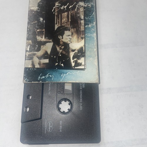 Bon Jovi Bed of Roses Single Cassette Tape - Picture 2 of 4