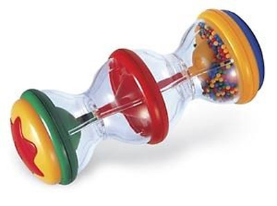 NEW TOLO Shake Roll Rattle - Developmental Activity Toy for Young Children 14cm