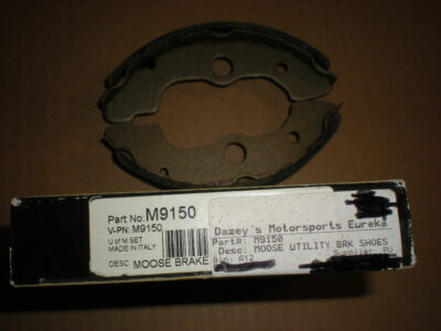M9150 - Moose Sintered Metal Brake Shoes Honda TRX350 TRX450 TRX500 TRX650  