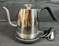 KitchenAid Precision Gooseneck Electric Kettle (KEK1025SS) Tea/Coffee~EUC