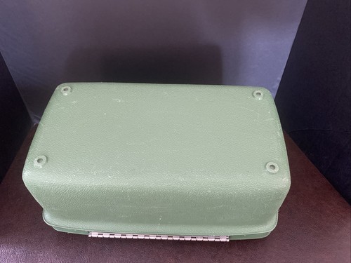 Samsonite Saturn Hard Side Vintage Cosmetic Case Green - Picture 11 of 11