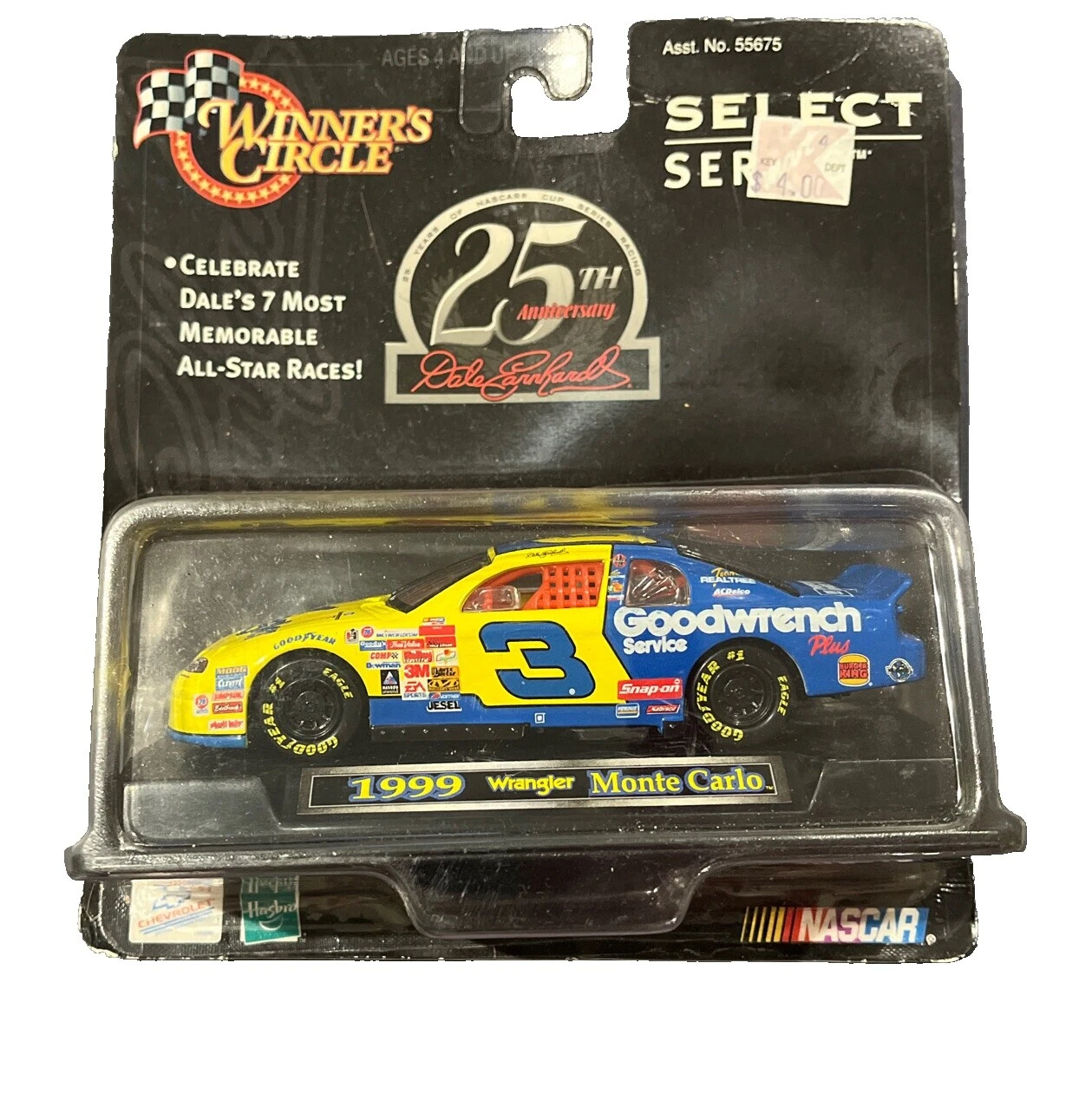 NASCAR Diecast Racing Cars 1999 Vehicle Year