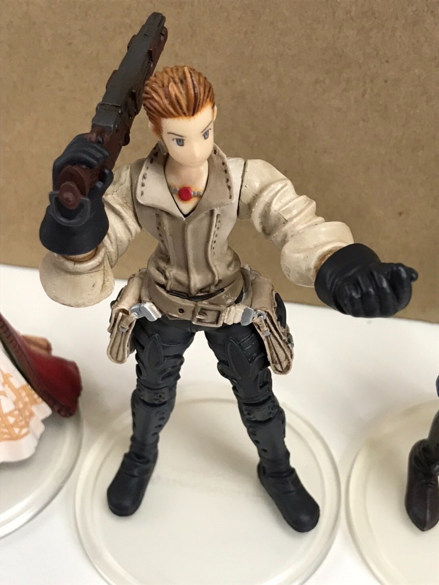 FINAL FANTASY TACTICS TRADING ARTS 5体セット Final Fantasy Trading Arts Tactics Figure with base complete