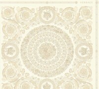 Versace Home Iv Vinyltapete Kacheln Creme Beige Metallic 370551 (13,07€/1Qm)
