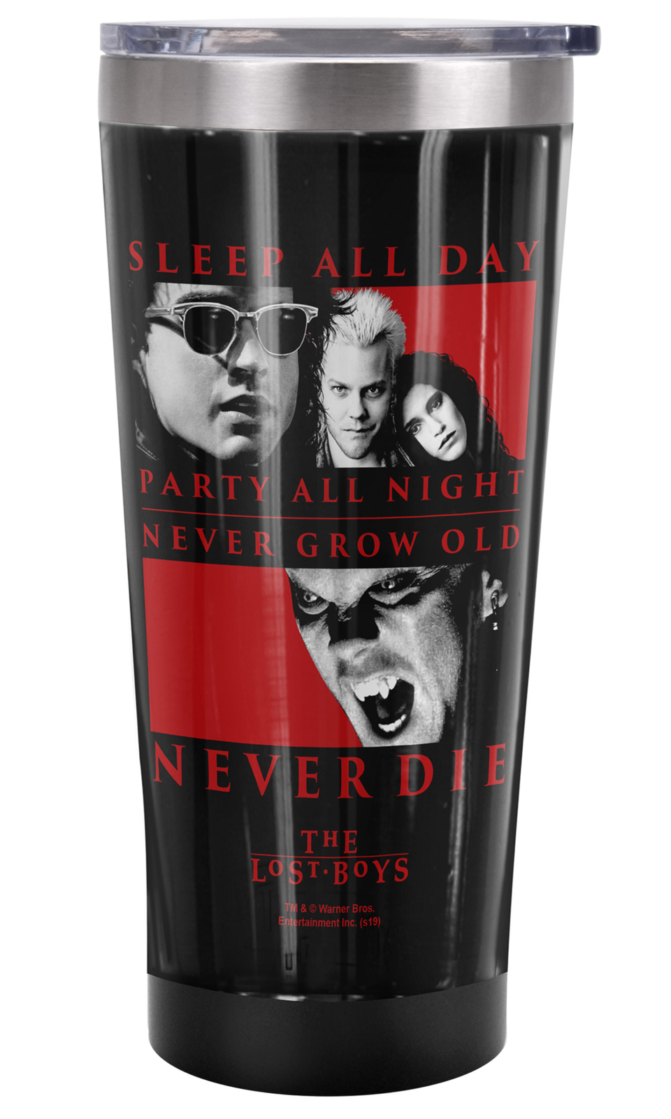 The Lost Boys Never Die Tumbler 20oz Vacuum Insulated Leak Resistant