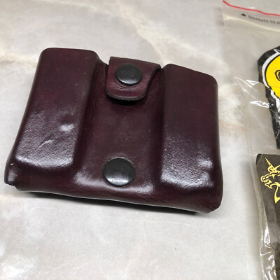 DeSantis “G2” Leather Double Magazine Pouch for BERETTA 84