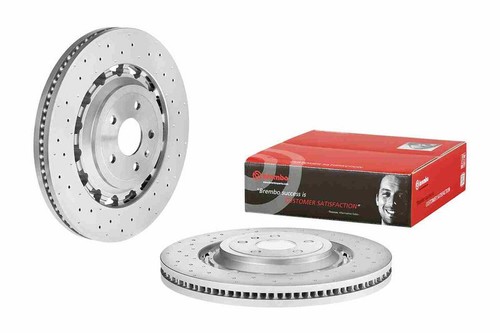 Disco De Freno Delantero 370mm BREMBO Para AUDI TT - Imagen 2 de 2