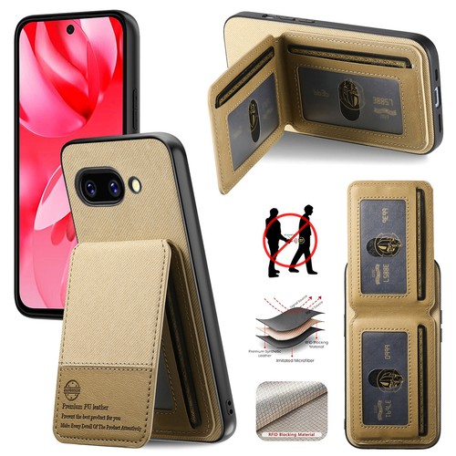 For Google Pixel 9A/9Pro XL/9Pro/9 PU Leather Back Flip Stand Wallet Phone Case - 第 13/89 張圖片