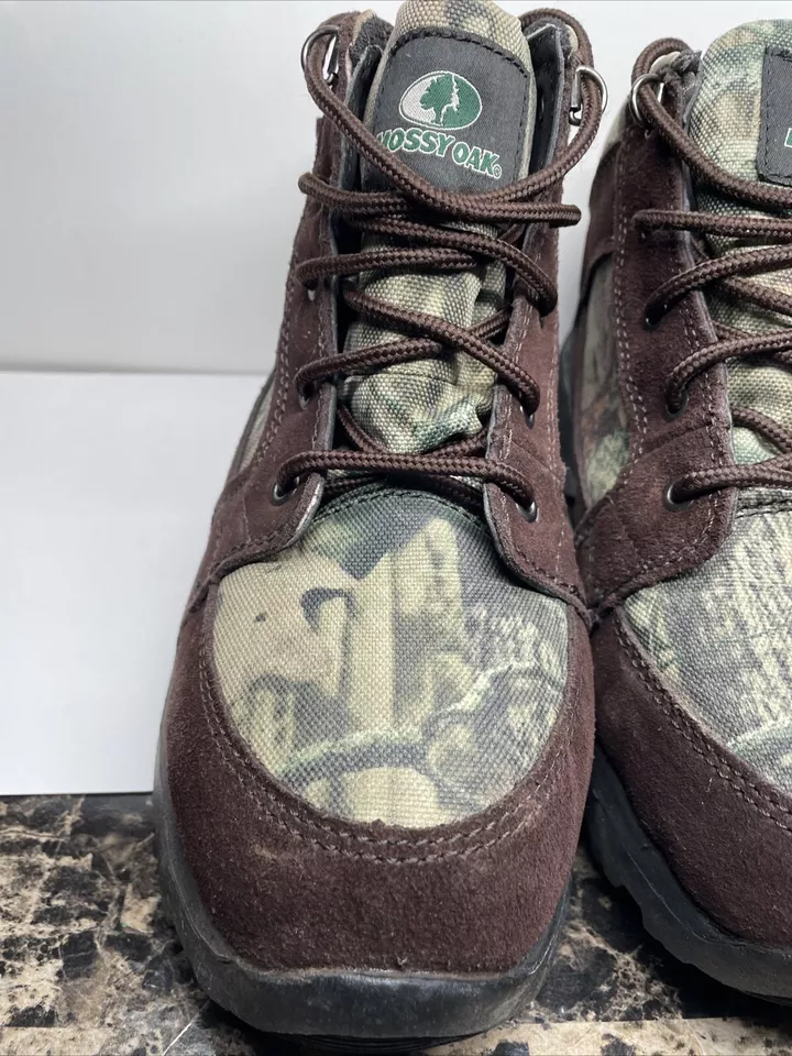 Botas de Senderista Bajas Roble Mossy Camuflaje Impermeables Caza Camuflaje Madera Para Hombres Talla 8 Foto 3 de 4