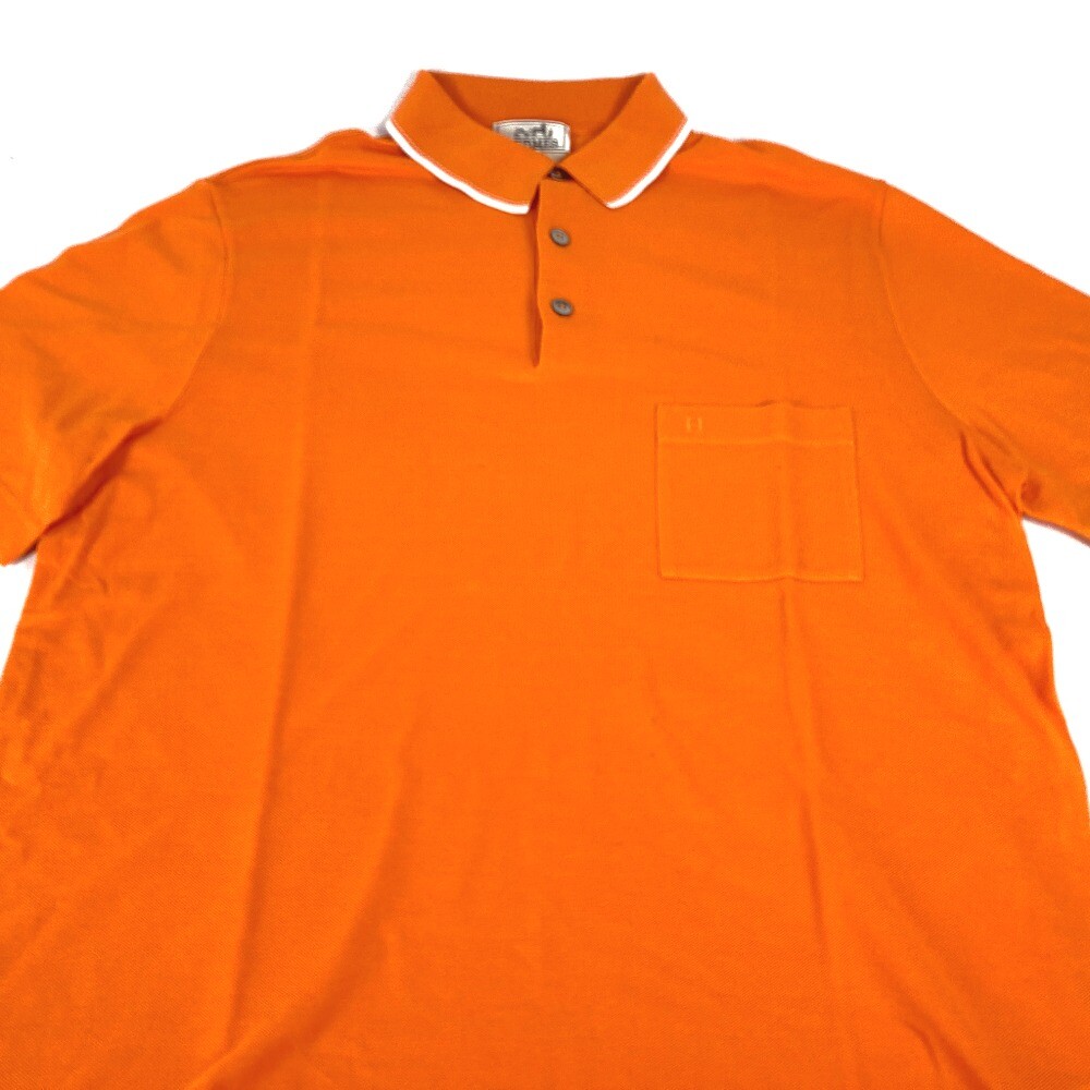 HERMES H logo Short Sleeve Collared Tops Apparel Shirts Polo HERMES H logo Short Sleeve Collared Tops Apparel Shirts Polo