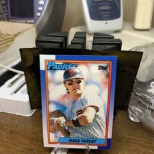 1990 Topps Mark Parent #749 San Diego Padres Baseball Card