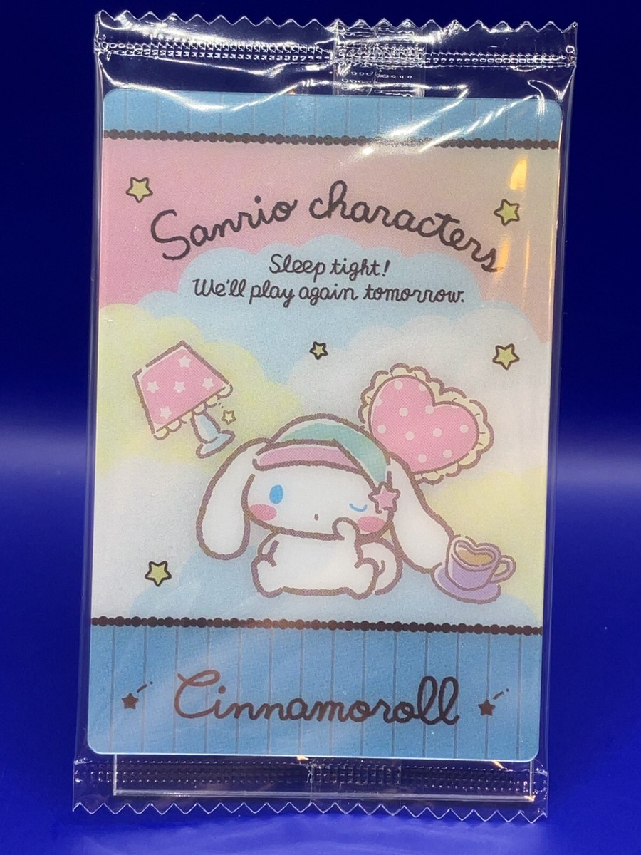 Carte Collection Cinnamoroll Sanrio – édition Limitée Japonaise Métallisée, Bandai, Neuf