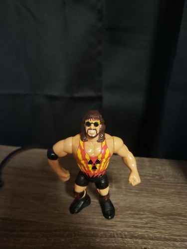 Hasbro WWF Series 11 Adam Bomb Green Card Series L...