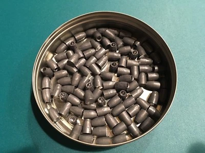 VARMINT KNOCKERS 25 CAL PELLETS LARGE HOLLOW POINT 40 GRAIN CUSTOM SWAGED 100 count