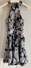 Lulus NWT  Midi dresses in floral print Size XS