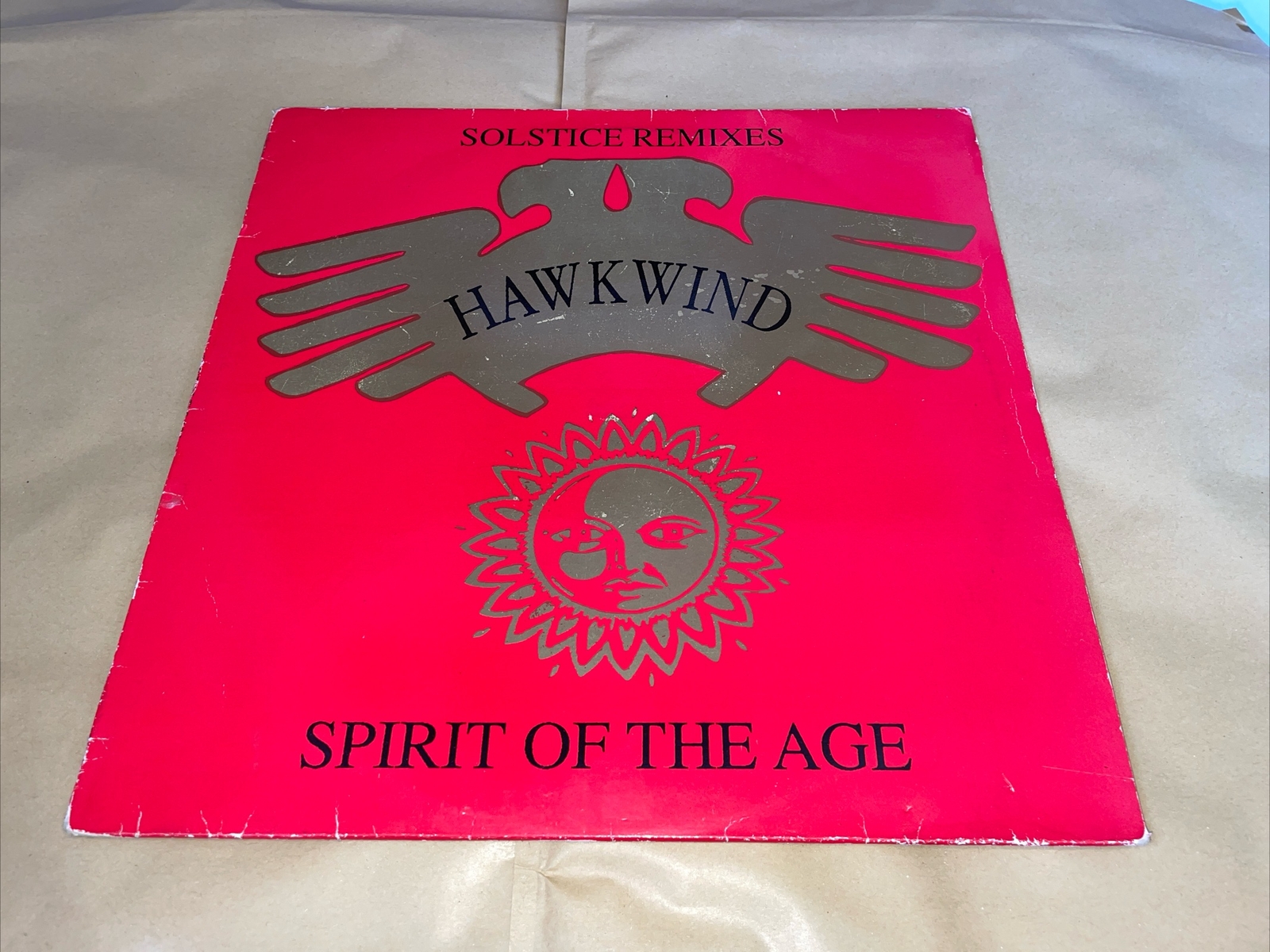 Hawkwind - Spirit Of The Age Solstice Remixes - 12” 1993 Gd+/vgc+ Ltd Edt