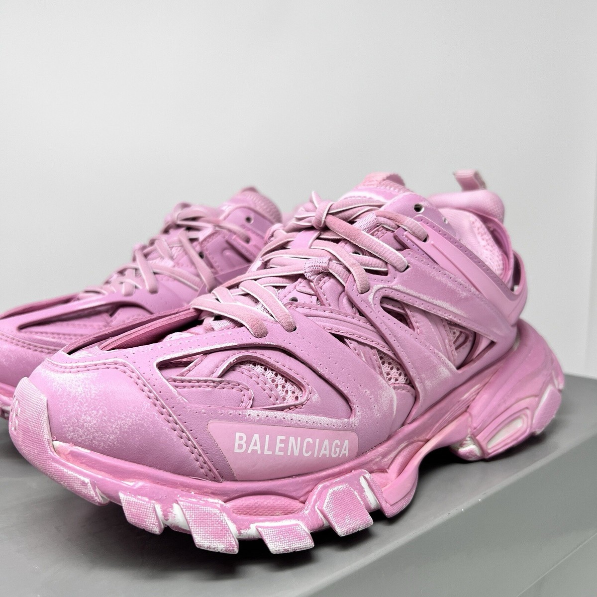 Size 6 - Balenciaga Track Sneaker Faded Pink W for sale