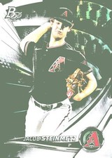 2022 Bowman Platinum #TOP-78 Jacob Steinmetz Top Prospects Ice Foilboard