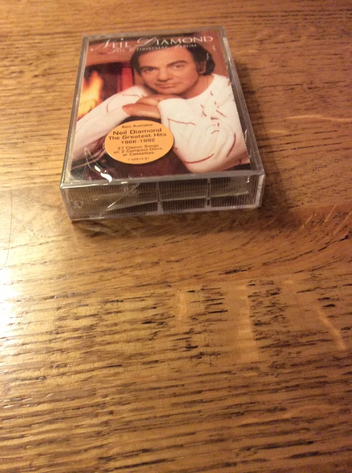 New Neil Diamond The Christmas Album Cassette Factory Sealed Foto 2 de 4