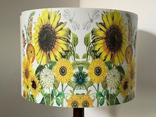 Sunflower Lampshade , Light shade, Xmas,Yellow floral, meadow, free gift