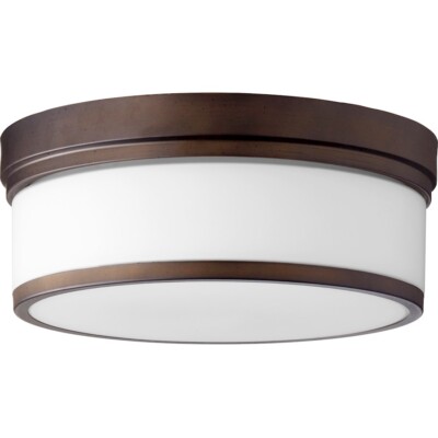 Quorum Celeste 3 Light 14' Ceiling Mount, Oiled Bronze - 3509-14-86
