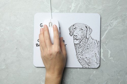 Chesapeake Bay Retriever muismat met hond Art-Dog - Afbeelding 7 van 7