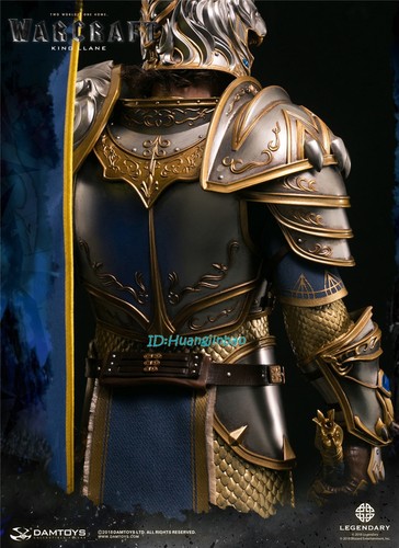 DAM TOYS WOW Llane Wrynn I Warcraft King Llane Resin Statue In Stock In Box - Picture 12 of 12