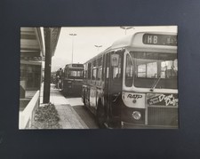 Tirage argentique vintage - Bus RATP ligne 175, années 1970, encadré 52 x 42 cm