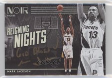 2019 Panini Noir Reigning Nights Signatures 85/99 Mark Jackson #RN-MJA Auto 1e6a