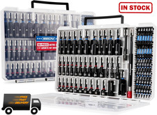 80-Piece Premium Magnetic Impact Nut Driver Set Metric  SAE with Socket Adapter